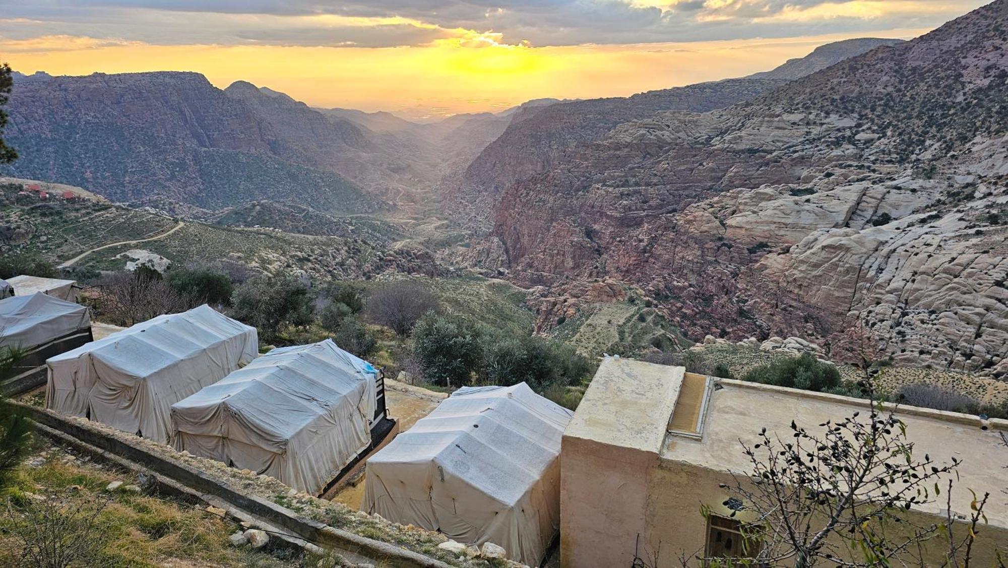 Dana Village Camp-Wadi Dana Eco Camp Exteriör bild
